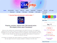 Tablet Screenshot of csaprep.co.uk